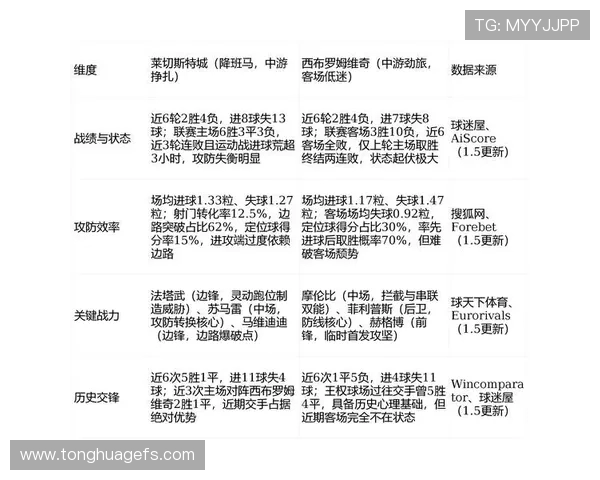 诺维奇与莱斯特城对决前瞻分析及双方近期状态评估